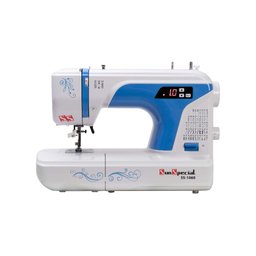 Máquina Costura Doméstica Ss-1060 Autovolt Eletrônica Azul - Sun Special - 1