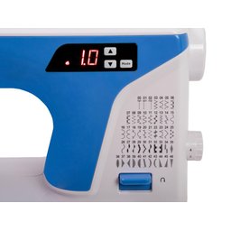 Máquina Costura Doméstica Ss-1060 Autovolt Eletrônica Azul - Sun Special - 4