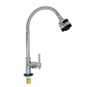 Torneira Gourmet Cozinha Flexível de Bancada Metal Cromada