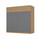 Ver imagem 1 de Armário Aéreo 2 Portas Realeza Premium 80cm Mdf Nesher