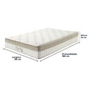 Ver imagem 4 de Cama Box Baú Cinza e Colchão King Best Molas Ensacadas Solteiro 88x188x33 Anjos