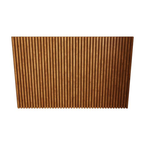 Cabeceira para Cama Solteiro Ripada Quarto Manila Nature