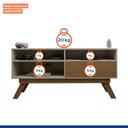 Ver imagem 7 de Rack para TV até 50 Polegadas 135,8cm 1 Porta Houston Bege