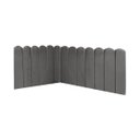 Ver imagem 1 de Cabeceira Painel Cama King Box Nuvem Suede Sandy 195 cm:Cinza Escuro