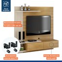 Ver imagem 3 de Painel para TV até 60 Polegadas Frisado 2 Portas Los Angeles