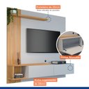 Ver imagem 5 de Painel para TV até 60 Polegadas Frisado 2 Portas  Los Angeles