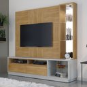 Ver imagem 1 de Estante Home para TV até 65 Polegadas 2 Gavetas 2 Nichos Nevada Valdemóveis