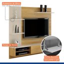 Ver imagem 4 de Painel para TV até 65 Polegadas MDF 200CMX175CM Frisado Montana Marrom