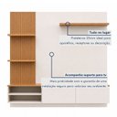 Ver imagem 4 de Painel para TV até 65 Polegadas MDF 200CMX175CM Frisado Montana Bege