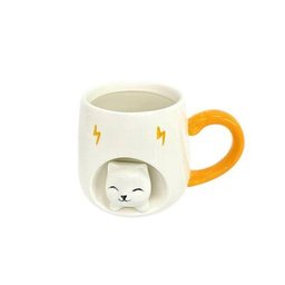 Caneca de Porcelana Gatinha Cute Coffee 310ml - 1