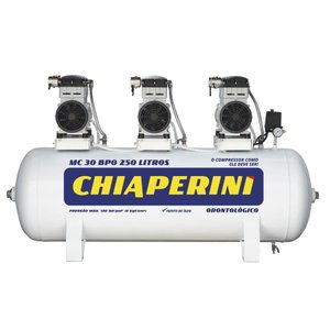 Motocompressor Odontológico sem Óleo MC30 250L 022270 Chiaperini