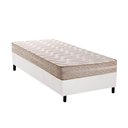 Ver imagem 1 de Cama Box Solteiro: Colchão Ortopédico Paropas D28 / Master Ag80 Clean Double Face 17 + Base Crc