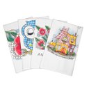 Ver imagem 3 de Pano de Prato Lomaer Sacaria 50 X 70cm Estampado 12 Unidades