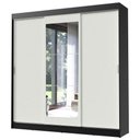 Ver imagem 2 de Guarda-roupa Casal Madesa Istambul 3 Portas de Correr com Espelho 3 Gavetas