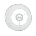 Ver imagem 3 de Cúpula de Abajur 24x13x13cm Tecido Algodão Soquete Importado Ref 84