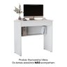 Mesa Escrivaninha Estudo Computador Notebook Vitória 2.0 Branco - 3