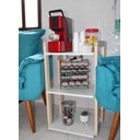 Ver imagem 2 de Mesa Carrinho de Café com Rodinhas - MDF - Mandy