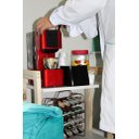 Ver imagem 3 de Mesa Carrinho de Café com Rodinhas - MDF - Mandy