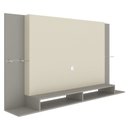 Ver imagem 3 de Painel para TV até 60 Polegadas 180cm com Prateleira de Vidro Yescasa