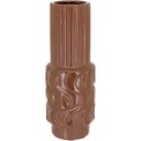 Ver imagem 1 de Vaso Decorativo Enfeite Casa Cerâmica 40x14x14cm Laranja