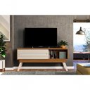 Ver imagem 3 de Rack para TV Monte Claro 150cm MDP Naturale Off White Casah