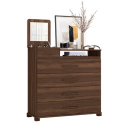 Cômoda Scarlet Cedro com Espelho - 3