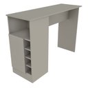 Ver imagem 3 de Bancada Balcão Bistrô para Cozinha Gourmet 1 Porta 2 Nichos com Garrafeiro 