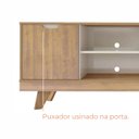 Ver imagem 5 de Rack para TV Até 60 Polegadas Nature com 2 Gavetas e uma 1 Porta Babus