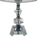Ver imagem 4 de Abajour Decorativo em Cristal 34x22x22cm
