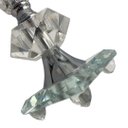 Ver imagem 5 de Abajour Decorativo em Cristal 34x22x22cm