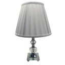 Ver imagem 1 de Abajour Decorativo em Cristal 34x22x22cm