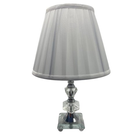 Abajour Decorativo em Cristal 34x22x22cm