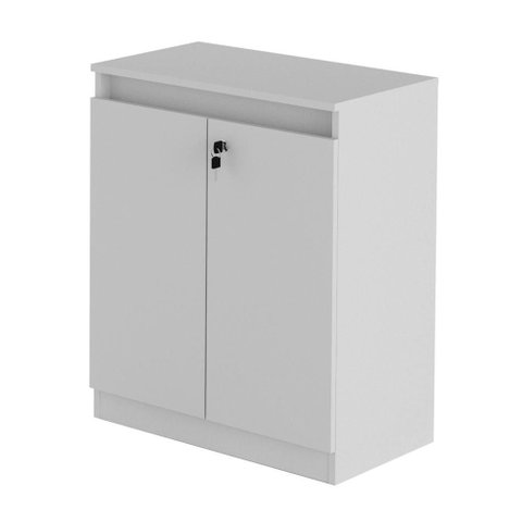 Balcão para Escritório com Chave Me4149 Branco - Tecno