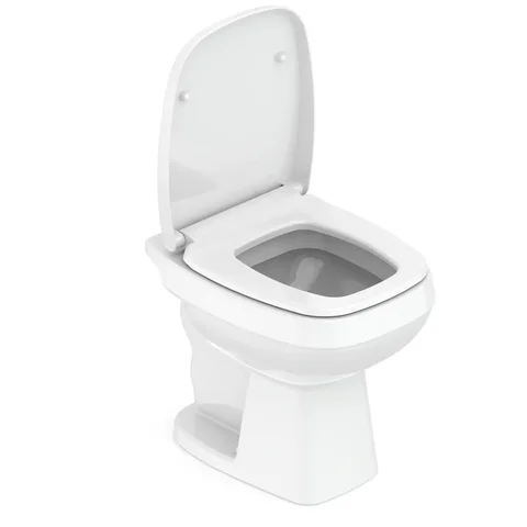 Vaso Sanitário Convencional com Assento Soft Close City Celite Branco/Brilhante