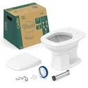 Ver imagem 6 de Vaso Sanitário Convencional com Assento Soft Close Fit Plus Celite Branco/Brilhante