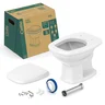 Vaso Sanitário Convencional com Assento Soft Close Fit Plus Celite - 6