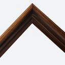 Ver imagem 1 de Moldura Filete Marrom para Telas em Canvas 40x60 Cm