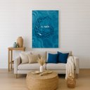 Ver imagem 3 de Quadro Canvas Cardume Peixes Frase 40x30cm Mold Preta