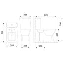 Ver imagem 3 de Kit Vaso Sanitário com Caixa Acoplada e Assento Soft Close Suite Incepa