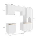 Ver imagem 2 de Lavanderia Modulada Kappesberg Celeste 6 Peças Branco 250cm
