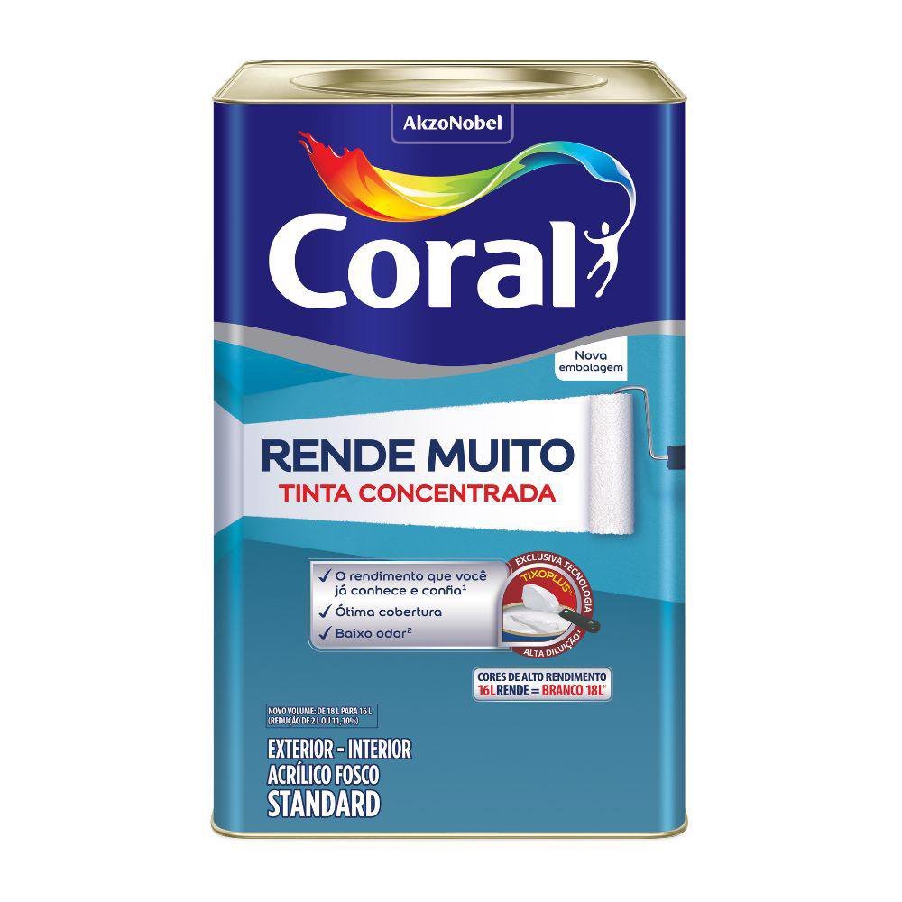 Tinta Coral Rende Muito Cor Crômio 16L - 1