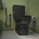 Ver imagem 5 de Kit Vaso Sanitário com Caixa Acoplada e Assento Soft Close Elite Celite Preto/Brilhante