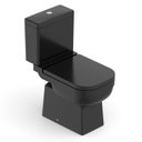 Ver imagem 1 de Kit Vaso Sanitário com Caixa Acoplada e Assento Soft Close Elite Celite Preto/Brilhante