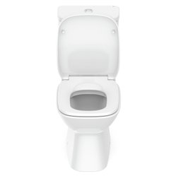Kit Vaso Sanitário com Caixa Acoplada e Assento Queda Amortecida Debba Classic Roca - 6