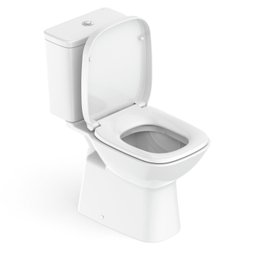 Kit Vaso Sanitário com Caixa Acoplada e Assento Queda Amortecida Debba Classic Roca - 5