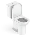 Ver imagem 6 de Kit Vaso Sanitário com Caixa Acoplada e Assento Queda Amortecida Round Roca