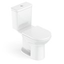 Ver imagem 1 de Kit Vaso Sanitário com Caixa Acoplada e Assento Queda Amortecida Round Roca