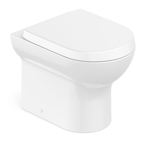 Vaso Sanitário Convencional com Assento Termofixo Queda Amortecida Nexo Roca