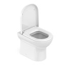 Ver imagem 5 de Vaso Sanitário Convencional com Assento Termofixo Queda Amortecida Nexo Roca