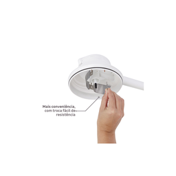 Chuveiro Ducha Elétrico Bella Ducha 4t Branco 220v Lorenzeti - 6